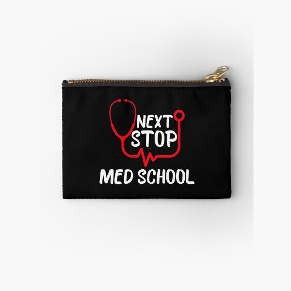 Artikelvorschau, Nächster Halt Med School Nurse Doctor entworfen und verkauft von TooFlyDesign.