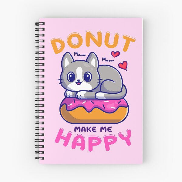 Artikelvorschau, Donut macht mich glücklich entworfen und verkauft von PM-ArtStudio.