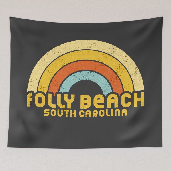Item preview, Retro Folly Beach South Carolina designed and sold by dk80.