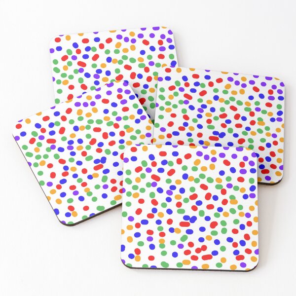 Item preview, Colorful dots background designed and sold by ikshvaku.