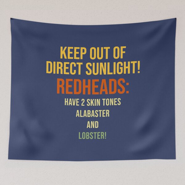 Item preview, Redhead Hair Quote Funny Humour Saying designed and sold by CuteDesigns1.