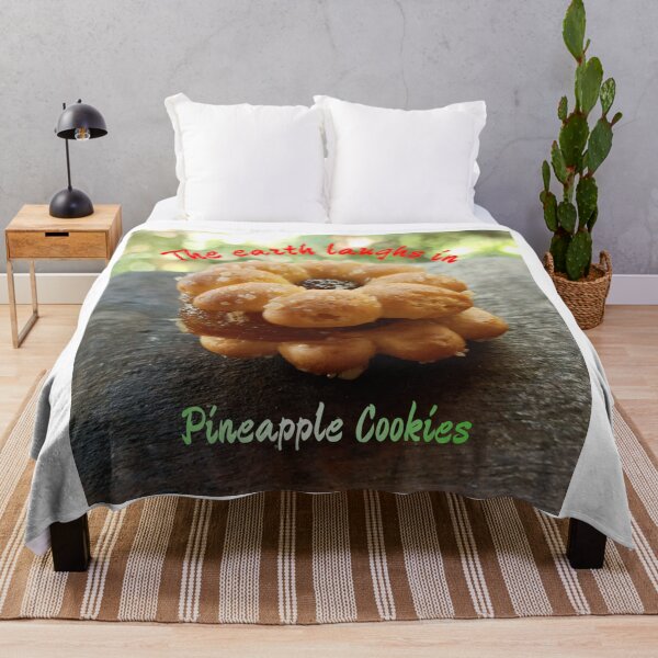 Item preview, Pineapple biscuit sweet disposition saying photo designed and sold by vibeno1.