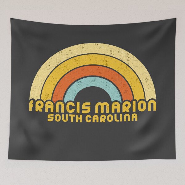 Aperçu de l'œuvre Retro Francis Marion South Carolina créée et vendue par dk80.