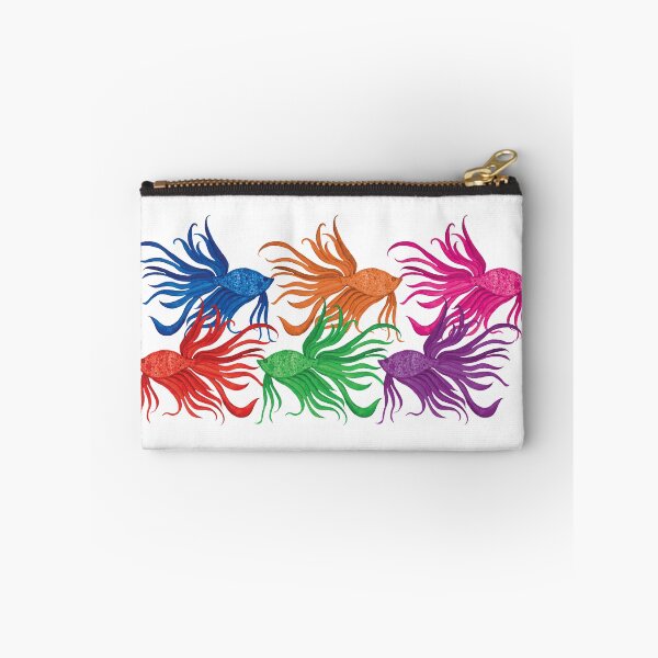 Item preview, Fancy Watercolor Fish Pattern designed and sold by HeatherNafeArt.