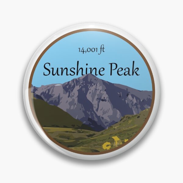 Item preview, Sunshine Peak Illustration designed and sold by scrossdesigns.