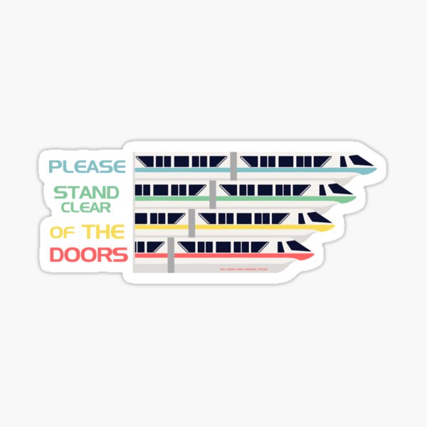 Item preview, Please Stand Clear of The Doors.  designed and sold by Cammi Friederichs.