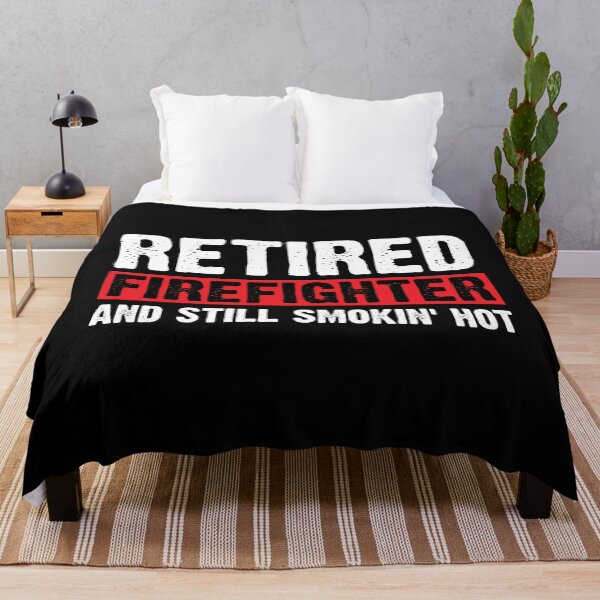 Item preview, Retired Firefighter And Still Smokin Hot designed and sold by TooFlyDesign.