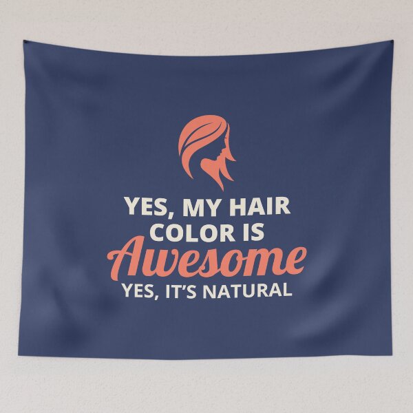 Item preview, Redhead Hair Quote Funny Humour Saying designed and sold by CuteDesigns1.