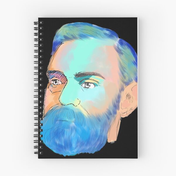 Item preview, Alfred Nobel art designed and sold by KennyLucky.