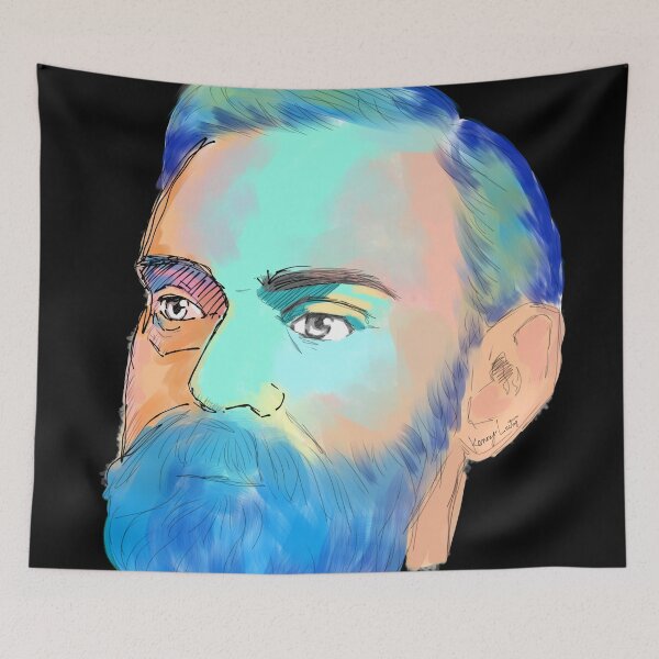 Item preview, Alfred Nobel art designed and sold by KennyLucky.