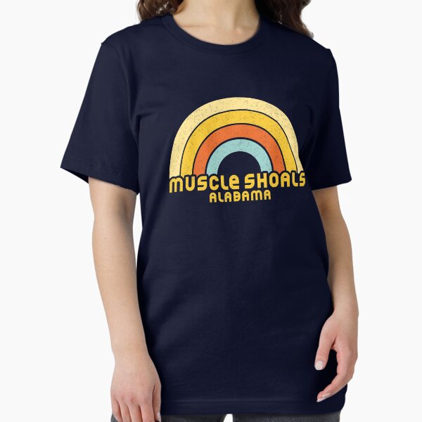 T-shirt Vintage Muscle Shoals Sound Studio – Gildan Noir – Unisexe – Tour De Poitrine 50"