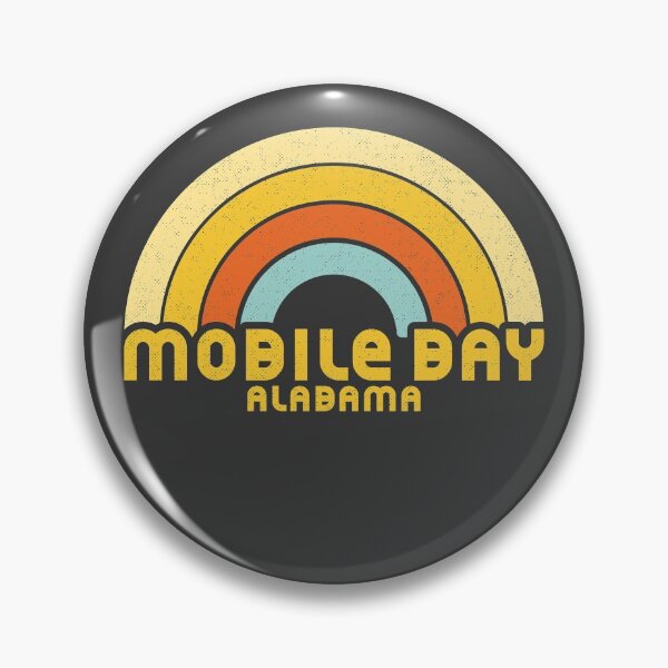Item preview, Retro Mobile Bay Alabama designed and sold by dk80.