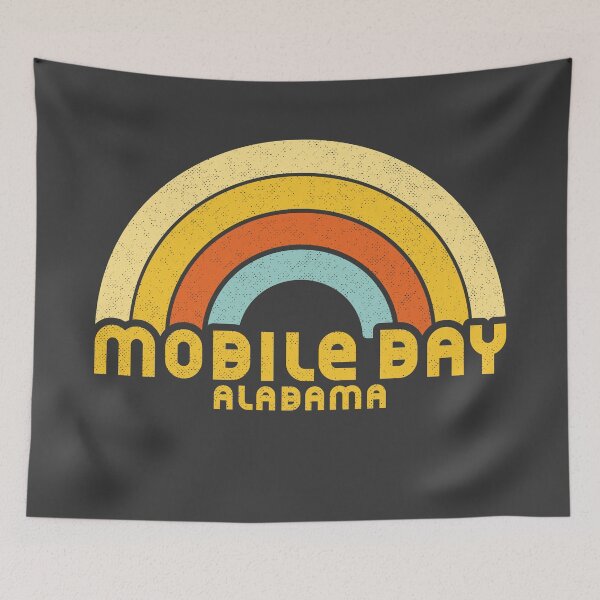 Item preview, Retro Mobile Bay Alabama designed and sold by dk80.