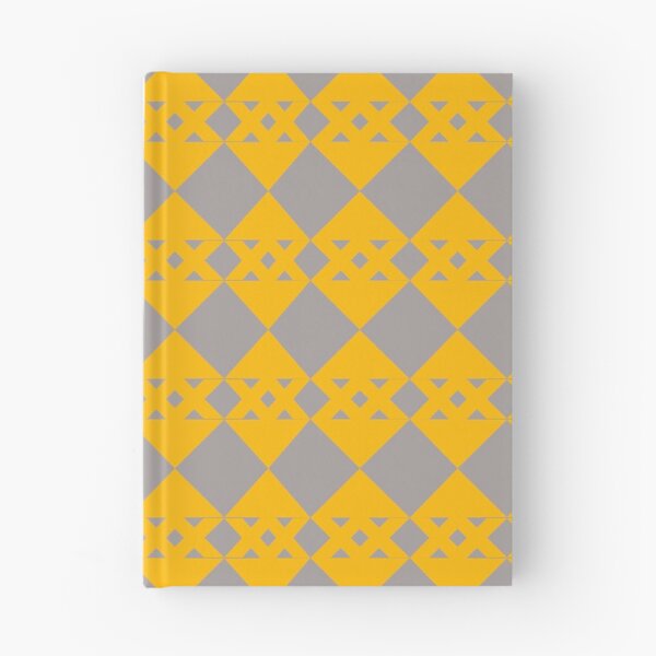 Item preview, Abstract yellow and grey continuous pattern designed and sold by ikshvaku.