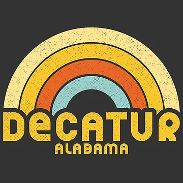 Artwork thumbnail, Retro Decatur Alabama by dk80