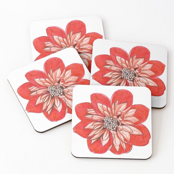 Item preview, Red flower designed and sold by airspecter.