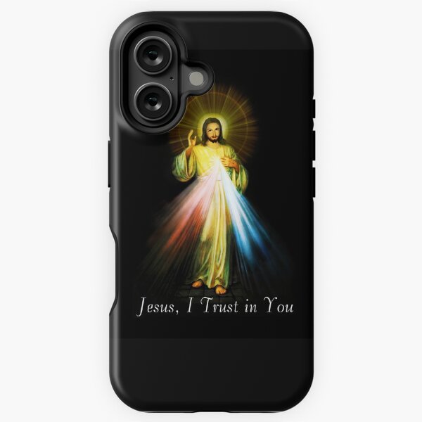 Vista previa del artículo con la obra «Jesús Divina Misericordia Faustina Sagrado Corazón Católico», diseñado y vendido por hispanicworld.