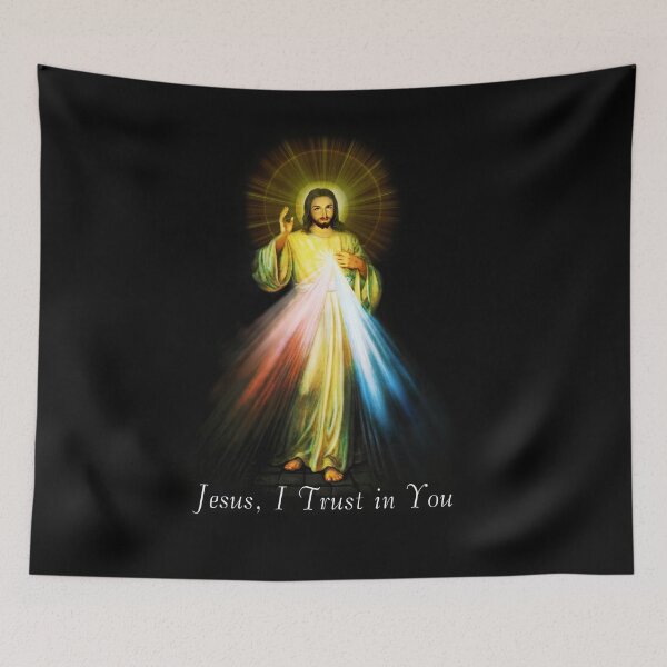 Item preview, Jesus Divine Mercy Faustina Sacred Heart Catholic  designed and sold by hispanicworld.
