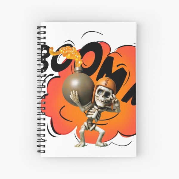 Bomber (Clash Royale, Clash of Clans) Spiral Notebook