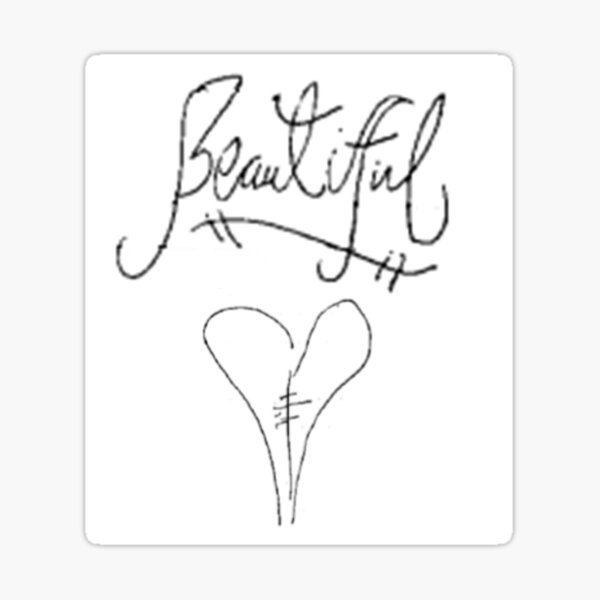 Beautiful Sticker