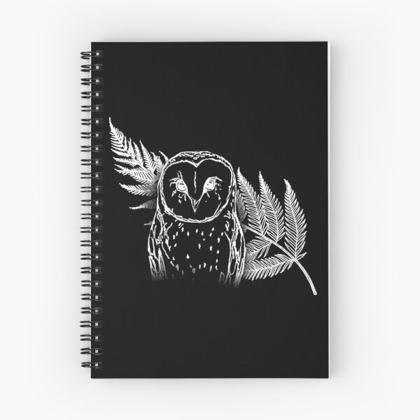 Item preview, Owl and fern designed and sold by VoodooInk.