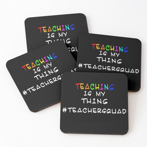 Item preview, Teaching Is My Thing Teacher Squad designed and sold by Gamers Hub.