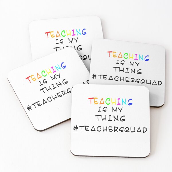 Item preview, Teaching Is My Thing Teacher Squad designed and sold by Gamers Hub.