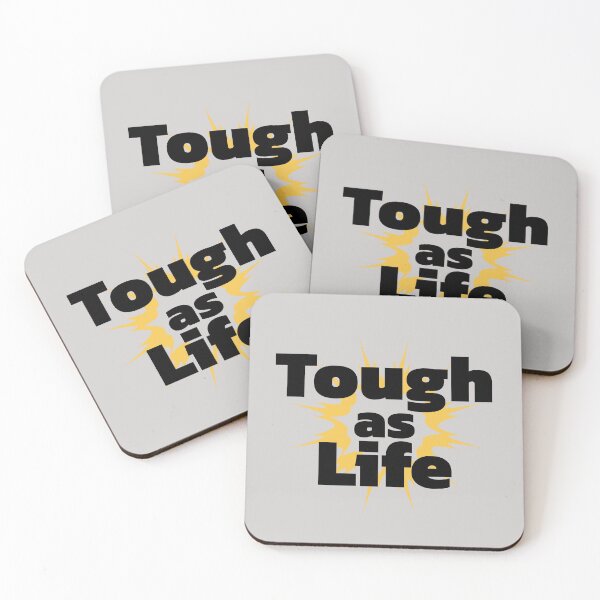 Item preview, Tough As Life - Black Bold designed and sold by Chubuter.