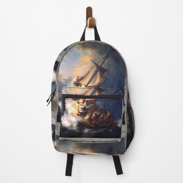 Item preview, Jesus Calms the Storm Catholic Faith Christian Art Prayer Rembrant designed and sold by hispanicworld.