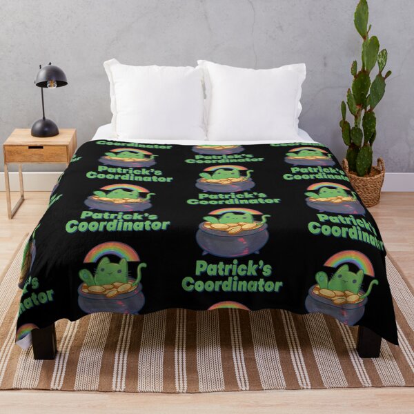Item preview, Patrick's Coordinator Cute Green Cat designed and sold by GalaxyChicken.