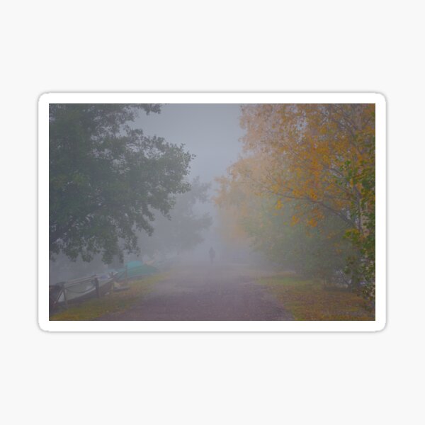 Autumn haze Sticker