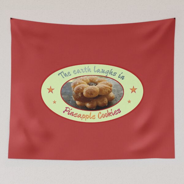 Item preview, The Earth laughs in pineapple biscuits disposition photo designed and sold by vibeno1.
