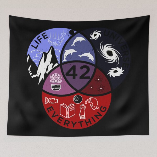 Item preview, The Answer To Everything Shirt designed and sold by Spirit44VX.