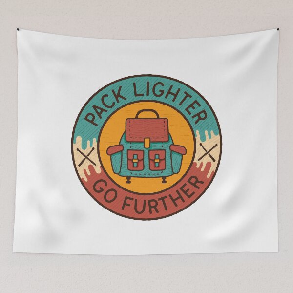 Item preview, Pack lighter, go further camping designed and sold by Periko-Drey.