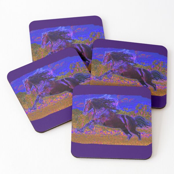 Item preview, NEON MUSTANG RASPBERRY designed and sold by THE AMERICAN TEEVANGELIST.