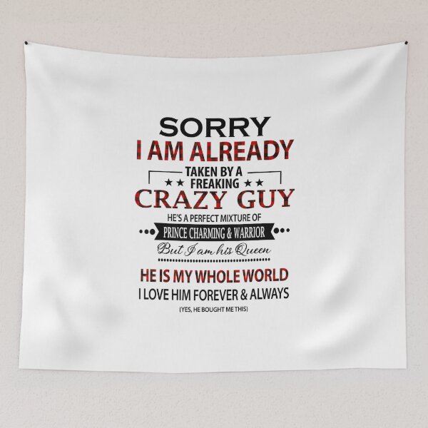 Item preview, Sorry I am already taken by a crazy guy he's a perfect designed and sold by AngelJames.
