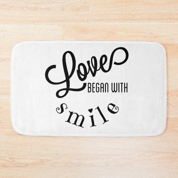 Item preview, Love Began With Smile - Black designed and sold by VkScript.