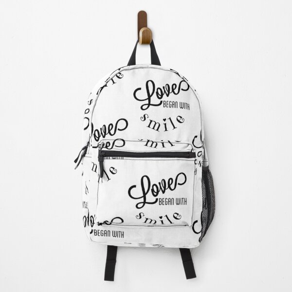 Item preview, Love Began With Smile - Black designed and sold by VkScript.