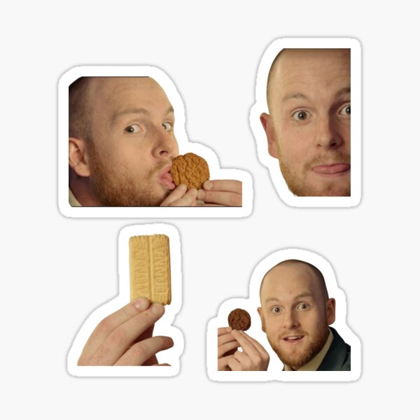 Biscuits Stickers Redbubble