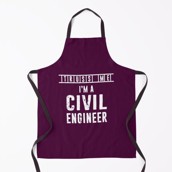 Item preview, Civil Engineer Gift - Truss Me - Funny Distressed Typography Design designed and sold by niftee.