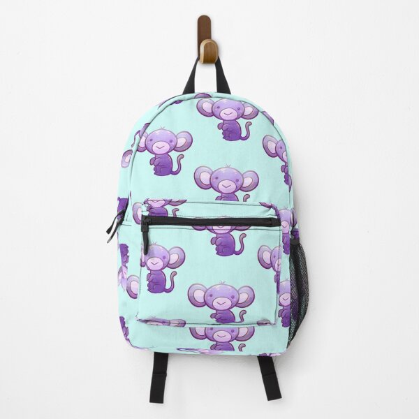 Item preview, Cute Purple Monkey designed and sold by GalaxyChicken.