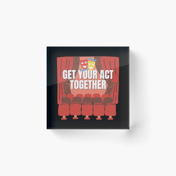 Item preview, Get Your Act Together designed and sold by Nathalie Aynié.