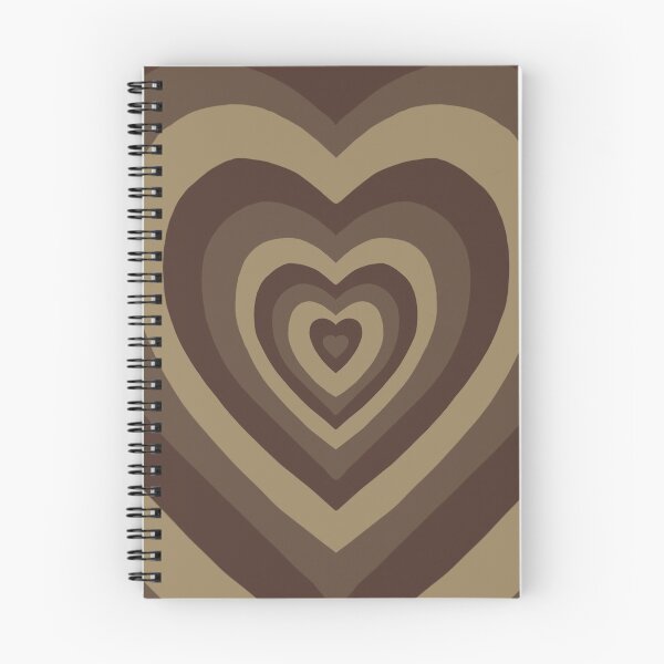 Item preview, Brown Retro Heart designed and sold by muffinstandd.