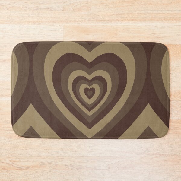 Item preview, Brown Retro Heart designed and sold by muffinstandd.