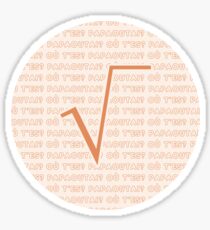Racine Carrée - Papaoutai Sticker