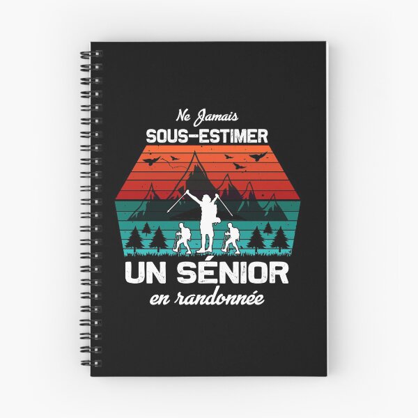 Item preview, Never underestimate senior hiking humor designed and sold by joozybart.