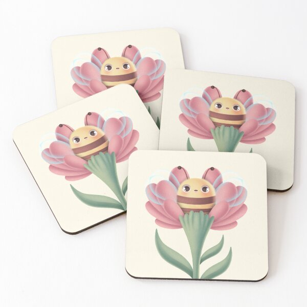 Item preview, Little baby bee on flower designed and sold by Salvoodles.