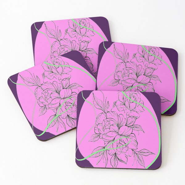 Item preview,  Botanical Boho Floral  Rose Design, nr 2, Arty Design  Inspired by Nature designed and sold by Adri Barnard.