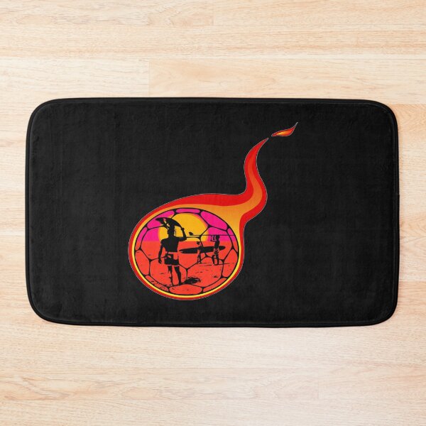 Item preview, Temporada de verano de fútbol playa - Football Fireball designed and sold by mewsis.
