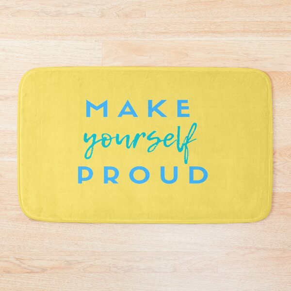 Item preview, Make Yourself Proud-Inspirational Quote designed and sold by DigitalNobleman.